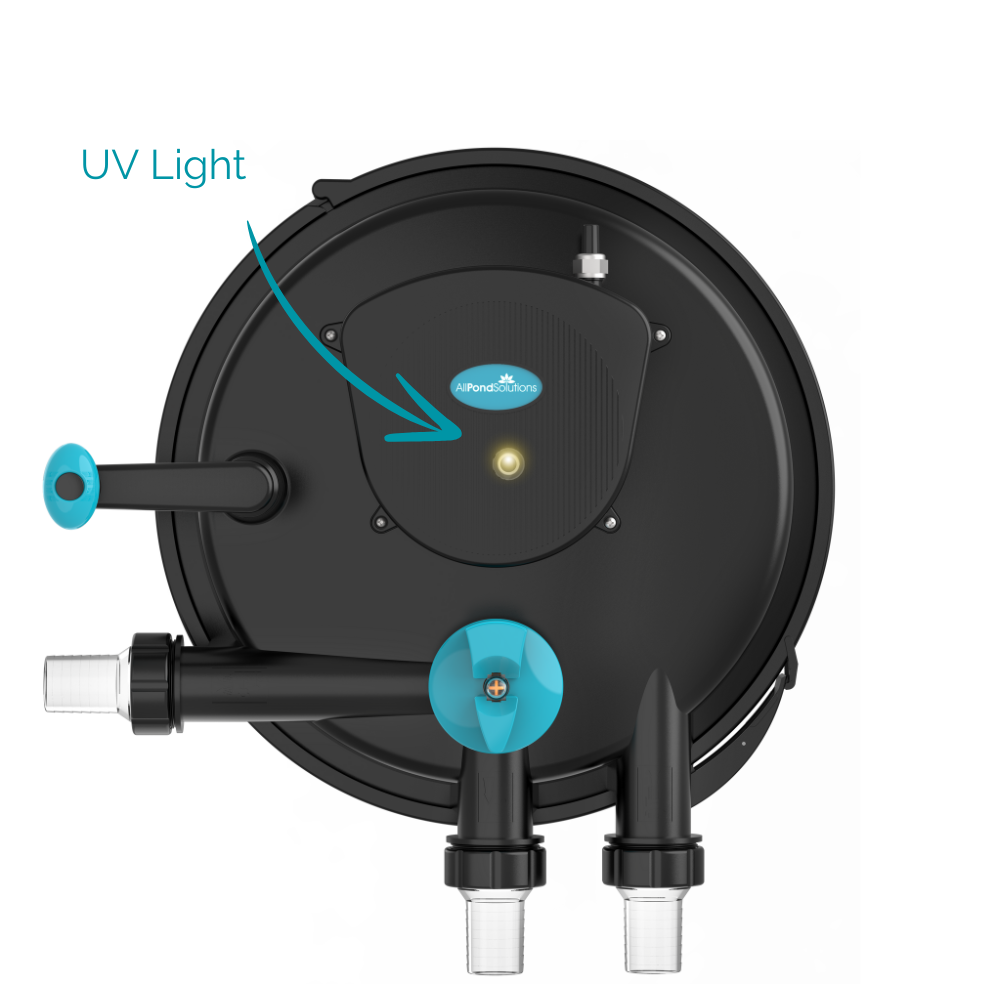AllPondSolutions 30000L Pressurised Pond Filter 55w UV Easy Clean PFC-30000