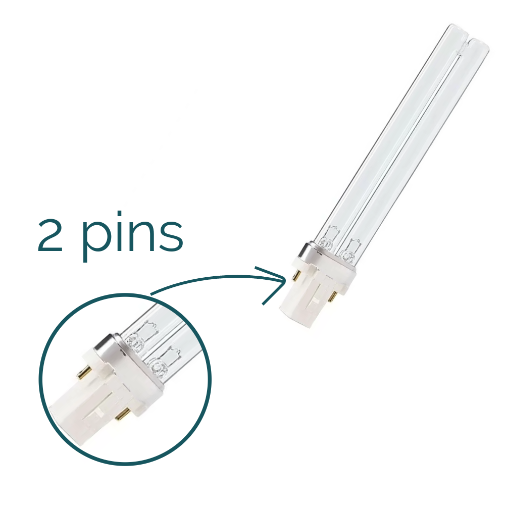 9w PLS UV Bulb 2 Pin Lamp Pond Aquarium AllPondSolutions